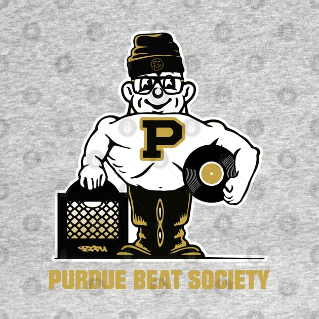 PURDUE PETE BEAT SOCIETY by AnalogJunkieStudio